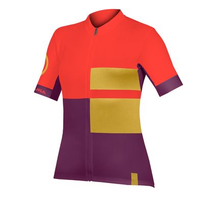 Endura - Damen FS260 Print Trikot (kurzarm) 