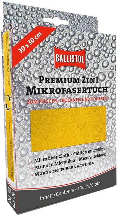 Bild von Ballistol - Premium 2in1 Mikrofasertuch 