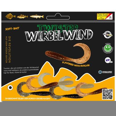 Dieter Eisele Twister Wirbelwind Set 8cm 6 Stk