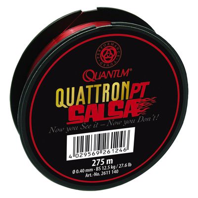 Quantum Quattron PT Salsa Red Monofile Angelschnur