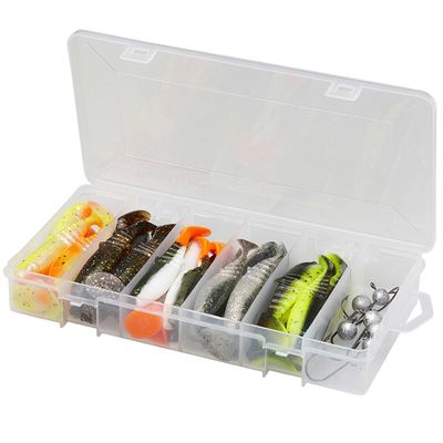 Savage Gear Cannibal Shad Kit Mixed Colors Gummifisch-Set