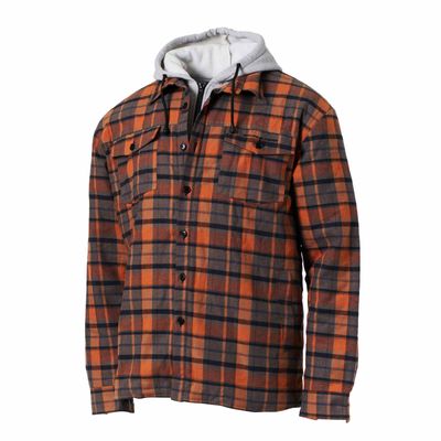 Savage Gear Twin Shirt Jacket Orange/Grey Jacke