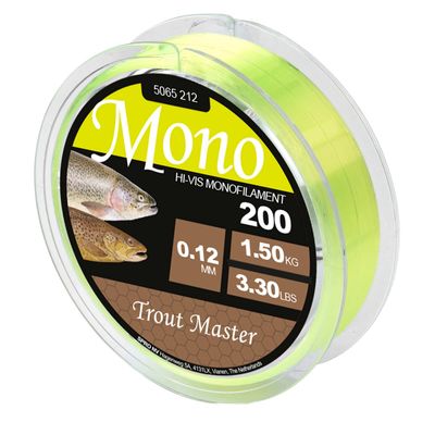 Spro Trout Master Hi-Vis Mono 200m Forellenschnur