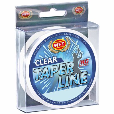 WFT Taper Line Clear Angelschnur