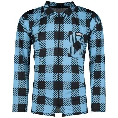 226ers Fahrradtrikots langarm 226ers Plaid Cycling