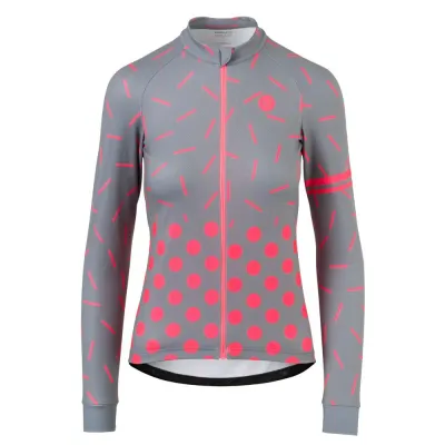 Agu Fahrradtrikots langarm Agu Sprinkle Dot Essential