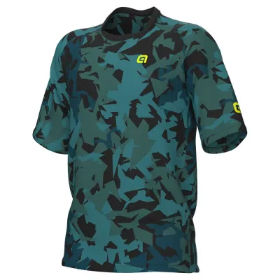 ALÉ Fahrradtrikots kurzarm Alé Cycling Corner Kurzarm Enduro Trikot
