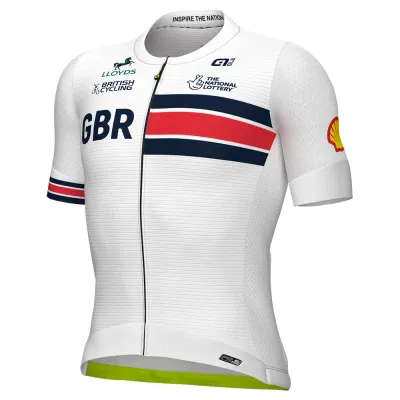 ALÈ Fahrradtrikots kurzarm Alé Cycling PR-S 2.0 Federazione Britannica