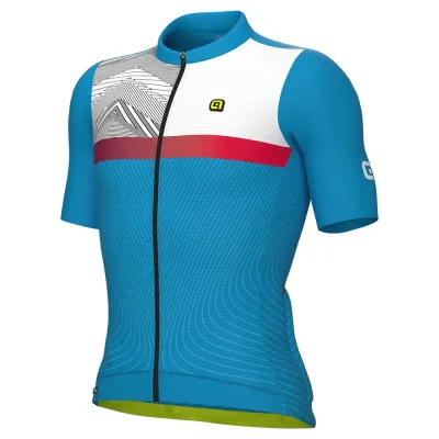 ALÉ Fahrradtrikots kurzarm Alé Cycling PR-S Zig Zag