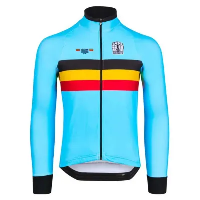 Bioracer Fahrradtrikots langarm Bioracer Belgium Icon Tempest Termal