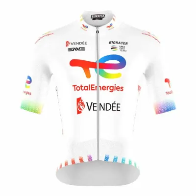 Bioracer Fahrradtrikots kurzarm Bioracer Epic Team Total Energies 2025