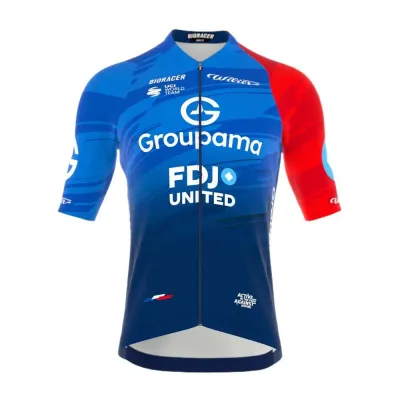 Bioracer Fahrradtrikots kurzarm Bioracer Icon Classic Smooth Groupama-FDJ 2026