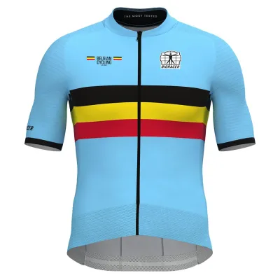 Bioracer Fahrradtrikots kurzarm Bioracer Official Belgian