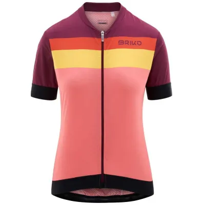Briko Fahrradtrikots kurzarm Briko Stripe Jersey