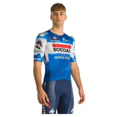 Castelli Fahrradtrikots kurzarm Castelli Aero Race 7.0 Soudal Quick-Step 2024