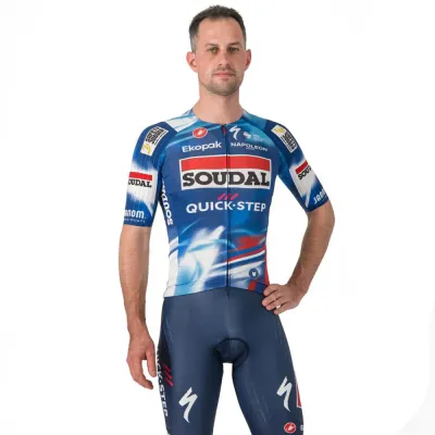 Castelli Fahrradtrikots kurzarm Castelli Aero Race 8S Soudal Quick-Step 2025