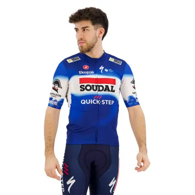 Castelli Fahrradtrikots kurzarm Castelli Competizione 3 Soudal Quick-Step 2024