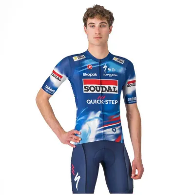 Castelli Fahrradtrikots kurzarm Castelli Competizione 3 Soudal Quick-Step