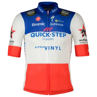 Castelli Fahrradtrikots kurzarm Castelli Quick-Step Competizione
