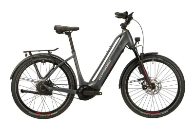 Corratec E-Stadtrad Corratec Life CX8 Belt 2025 | 800 Wh | 27,5 Zoll | Tiefeinsteiger