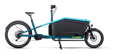 Cube Cargo Sport Hybrid  500 blue´n´lime