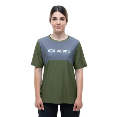 Cube Fahrradtrikots kurzarm Cube Vertex TM Kurzarm Enduro Trikot 2024