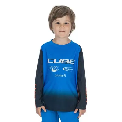 Cube Fahrradtrikots langarm Cube Vertex X Actionteam Langarm Enduro Trikot