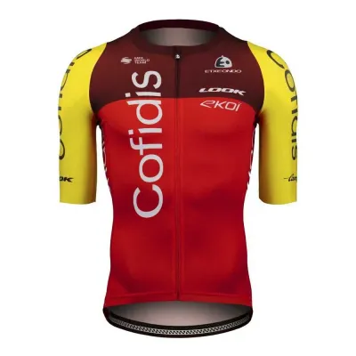 Etxeondo Fahrradtrikots kurzarm Etxeondo Aero Cofidis 2025