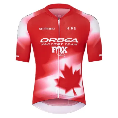 Hiru Fahrradtrikots kurzarm Hiru Core Canadian Champion 2026
