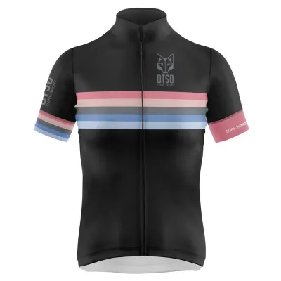 Otso Fahrradtrikots kurzarm Otso Stripes