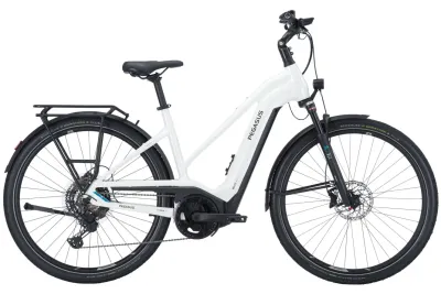 Pegasus E-Bike Tourenrad Pegasus Premio EVO 11 Lite 2023 | 625 Wh | 28 Zoll | Trapez