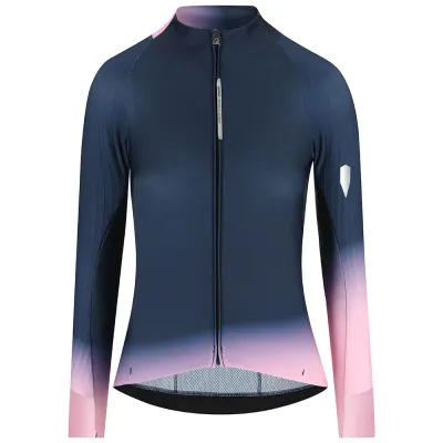 Q36.5 Fahrradtrikots langarm Q36.5 Gregarius Hybrid Collar Fade
