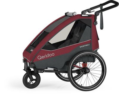 Qeridoo Fahrradanhänger Kinder Qeridoo Sportrex 1 Limited Edition 0