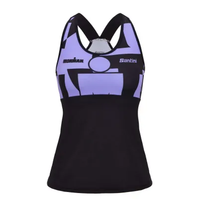 Santini Fahrradtrikots kurzarm Santini Enigma X Ironman Trikot 0