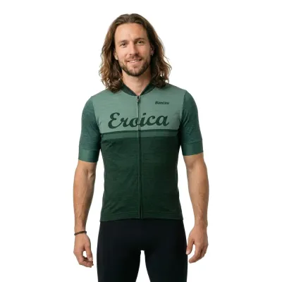 Santini Fahrradtrikots kurzarm Santini Eroica Valle