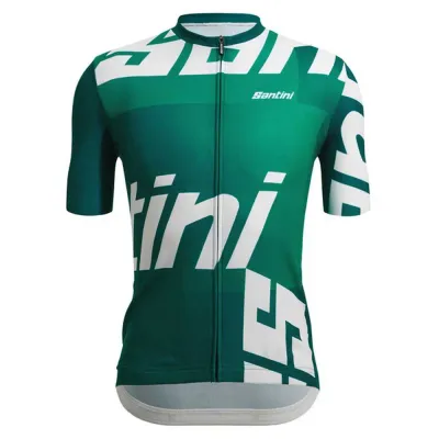 Santini Fahrradtrikots kurzarm Santini Karma Logo