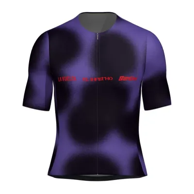Santini Fahrradtrikots kurzarm Santini La Vuelta Angliru 2025