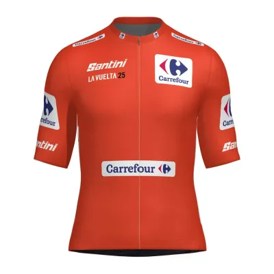 Santini Fahrradtrikots kurzarm Santini La Vuelta Leader