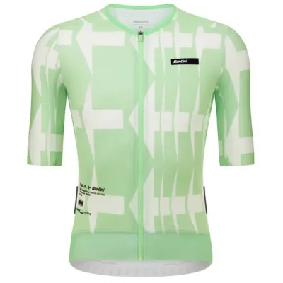 Santini Fahrradtrikots kurzarm Santini Mads Pedersen Momentum Series