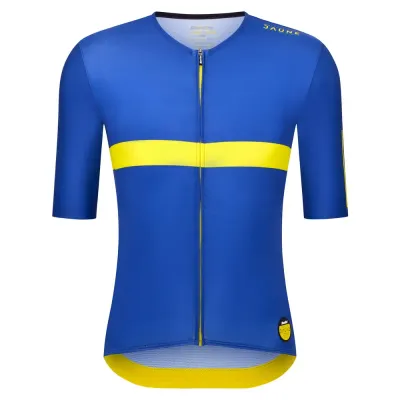 Santini Fahrradtrikots kurzarm Santini Maillot Jaune Col De La Madeleine 2025