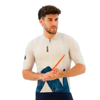 Santini Fahrradtrikots kurzarm Santini Note 2025