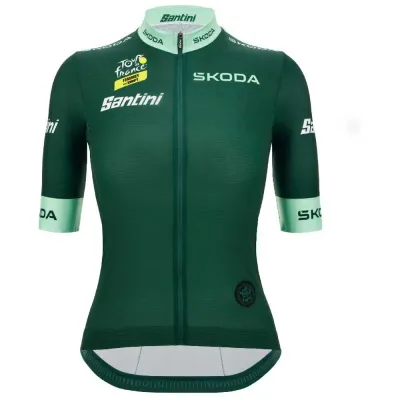 Santini Fahrradtrikots kurzarm Santini Tour De France Avec