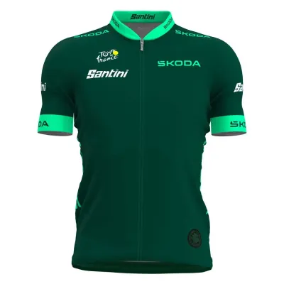 Santini Fahrradtrikots kurzarm Santini Tour De France Official Best Sprinter 2025