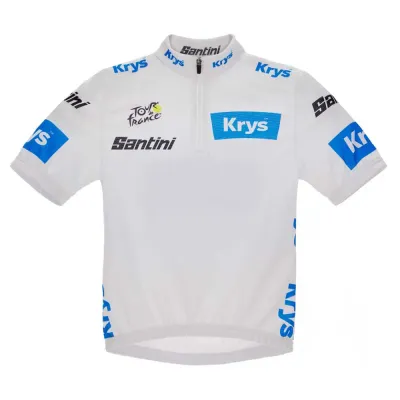 Santini Fahrradtrikots kurzarm Santini Tour De France Official Best Young Rider 2026