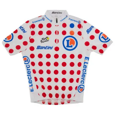 Santini Fahrradtrikots kurzarm Santini Tour De France Overall Leader 2026