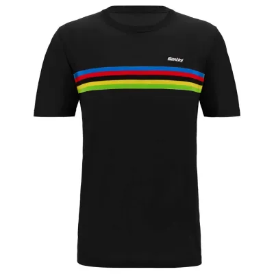 Santini Fahrrad T-Shirt Santini UCI World Champion 2026