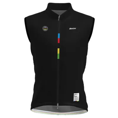 Santini Fahrradtrikots ärmellos Santini UCI World Champion Mondo 2025