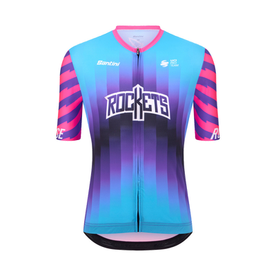 Santini Fahrradtrikots kurzarm Santini UNIBET ROSE ROCKETS