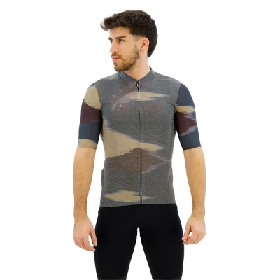 Santini Fahrradtrikots kurzarm Santini Watt Indoor