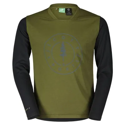 Scott Fahrradtrikots langarm Scott Trail Flow 10 Dri Langarm Enduro Trikot
